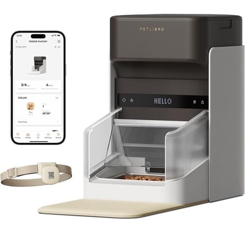 Petlibro Upgraded RFID Automatic Cat Feeder, 5G Wi-Fi Automatic Pet Feeder - image 1
