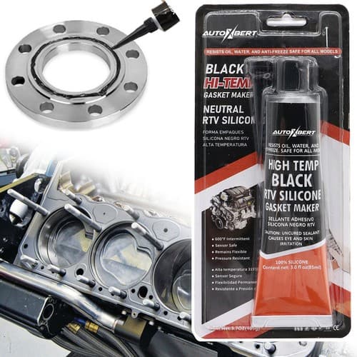 AUTOXBERT 3.7oz (105g) Car Instant Gasket Maker Silicone High Temp RTV Sealant Engine Valve - image 1