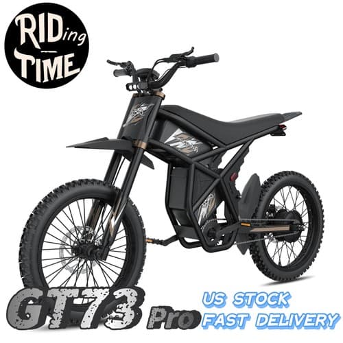 Riding'Times GT73 Pro Electric Motorbike 3000W 60V 40A with Removable Battery - image 1