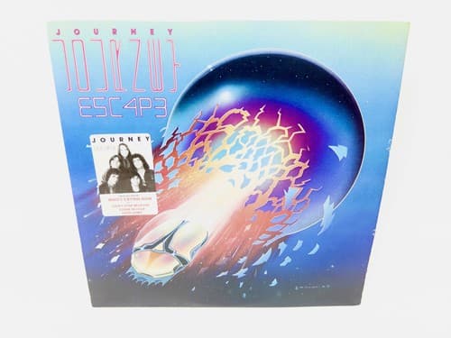 Journey Escape Vinyl LP 1981 Columbia Records AL 37408 Embossed Cover, VG+ Hype - image 1