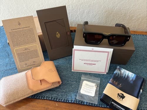 Jacques Marie Mage Limited Edition Yellowstone Forever WOLF 21 Sunglasses - image 1