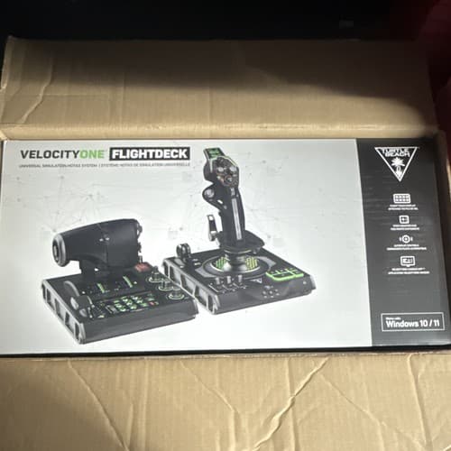 Turtle Beach VelocityOne Flightdeck HOTAS Flight Stick & Throttle PC - image 1