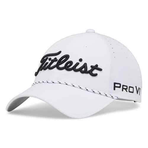Titleist Golf Men's Tour Breezer Adjustable Cap Hat White/Black New w/ Tag! 2852 - image 1