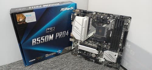 ASROCK B550M PRO4 AMD Micro ATX Motherboard DDR4 Gaming Compatible - image 1