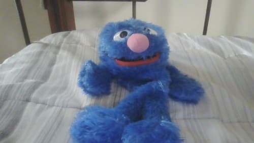 Sesame Street Muppet Grover Handheld Figure - image 1