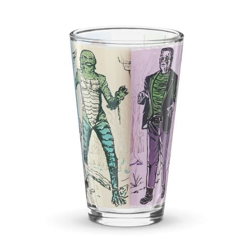 Universal Monsters Pint Glass - Shaker Monsters - image 1