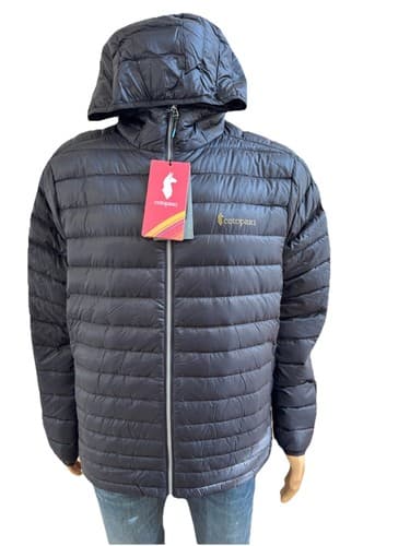 Cotopaxi Fuego 800 Down Hooded Winter Jacket Men Black Large - image 1