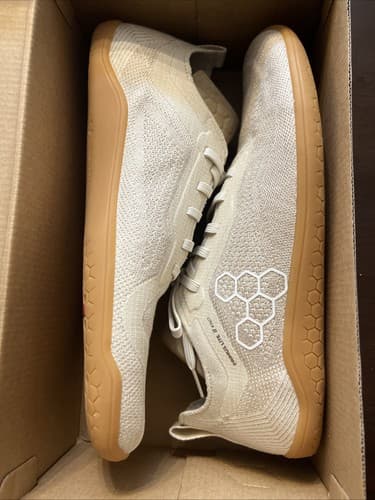 Vivobarefoot Primus Lite Knit Natural Coconut Size US 9 - Brand New - image 1