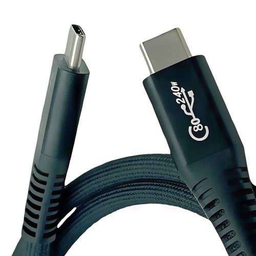 Aiviland Fast Charging & Data Cable USB Type-C Thunderbolt 4 80Gbps 240W 8K - image 1