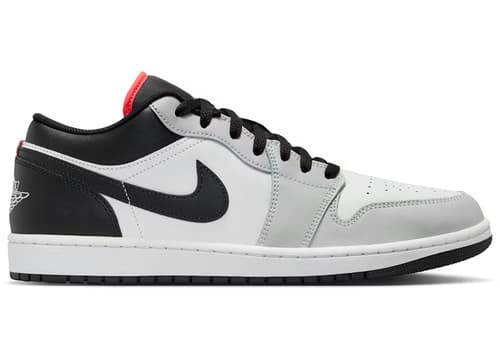 Size 11.5 Jordan 1 Low Neutral Grey Infrared 553558-045 Damaged Box - image 1
