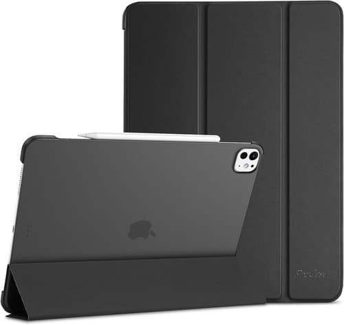 ProCase for iPad Pro 13 Inch (M4) Case 2024, Smart Cover M4 13 Black - image 1