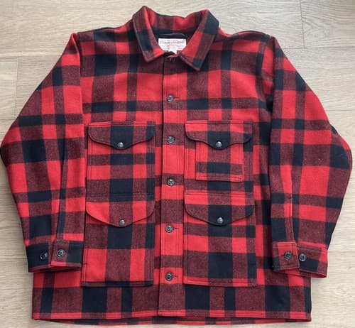 Filson Mackinaw Wool Cruiser | Size 48 | Buffalo Plaid | Made in USA | NWOT - image 1