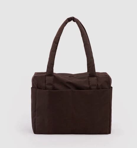 Baggu Small Cloud Carry On Coffee -NWT - image 1