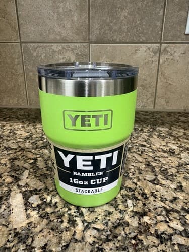 YETI Rambler 16oz Stackable Cup w/Magslider Lid Color: Venom (Brand New) - image 1