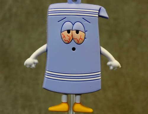 South Park Towelie Clip Blind Bag Key Chain Monogram - image 1