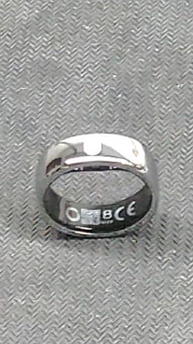 RingConn Gen 2 Air AI Smart Ring Activity Tracker Size 8 Unisex - Galaxy Silver - image 1