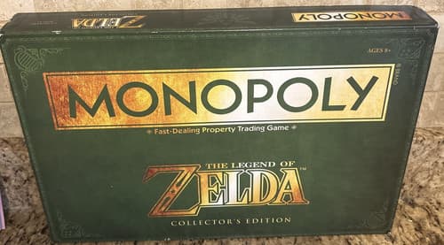 Monopoly The Legend of Zelda Complete Collector's Edition Board Game Nintendo - image 1