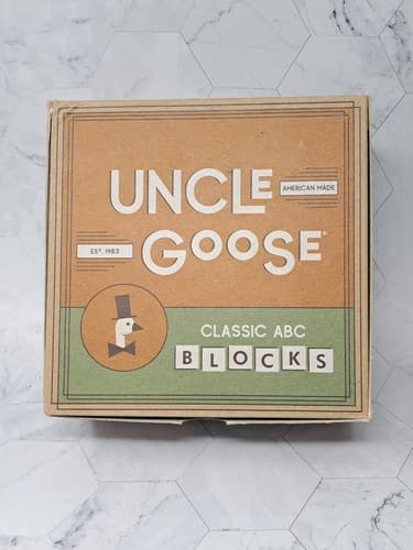 Uncle Goose Classic Alphabet Block Set of 28 - image 1