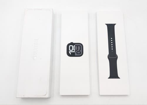 Apple Watch Series 10 (GPS) 42mm with Sport Band S/M Jet Black MWWE3LW/A 2024 Model - image 1
