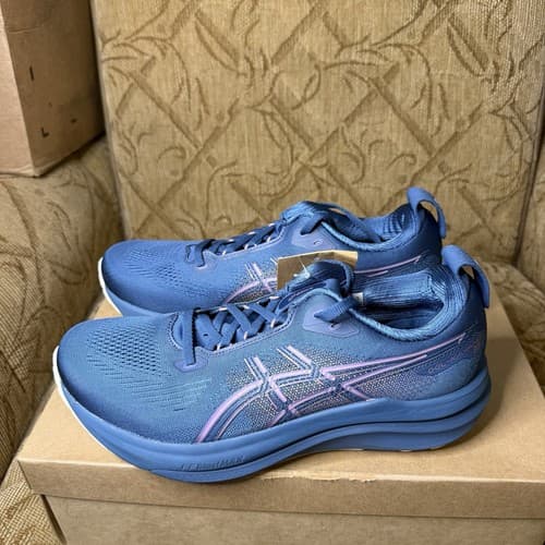 ASICS Women's Gel-Kayano 33 Running Shoe Grand Shark/Taro Purple Size 10 NWT! - image 1