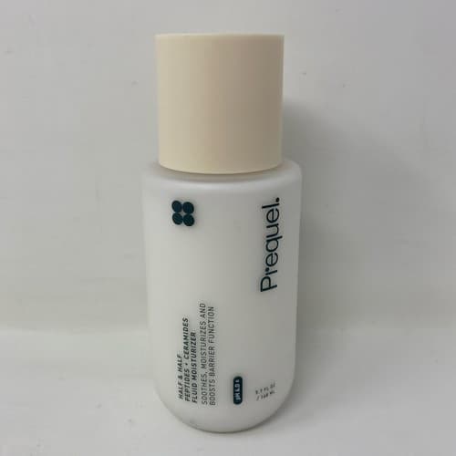 Prequel Half & Half Fluid Moisturizer White 5.7 fl oz Peptides + Ceramides - image 1