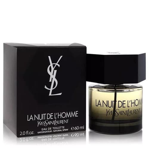 La Nuit De L'Homme Eau de Toilette Spray 2.0 oz for Men by Yves Saint Laurent - image 1