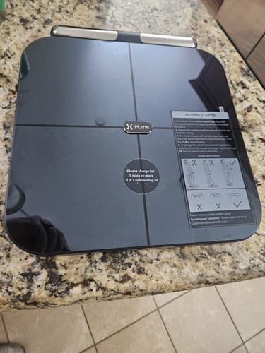 Hume Health The Body Pod Home Body Analyzer Body Composition Smart Scale Black - image 1