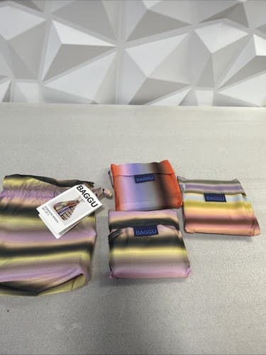 SET OF 3 BAGGU Standard Reusable Tote Bags - image 1