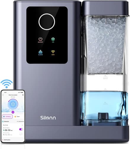 Smart Nugget Ice Maker - 40Lbs/24H, App & Voice Control, Self-Cleaning - image 1