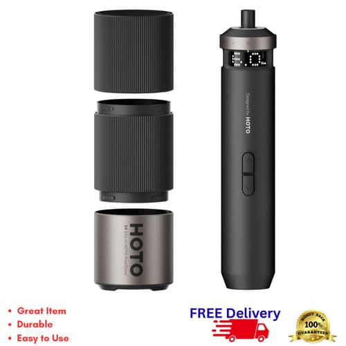 HOTO PixelDrive Cordless Electric Screwdriver Set Smart Display 30 Bits LED 6Nm - image 1