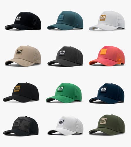 New Melin Odysea Stacked Hydro Performance Snapback Hat Multiple Colors & Sizes - image 1