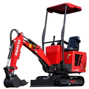 HUAYEE HY10C Mini Excavator 1 Ton 13.5hp Crawler Gas EPA Engine - image 1
