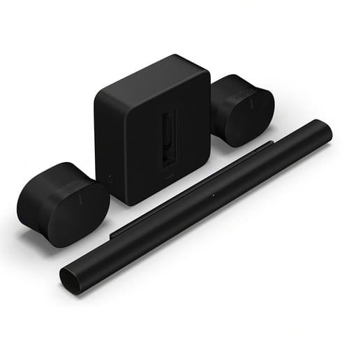Sonos Arc Ultra Soundbar, Sub 4 Subwoofer, & Pair of Era 300 Wireless Speakers - image 1