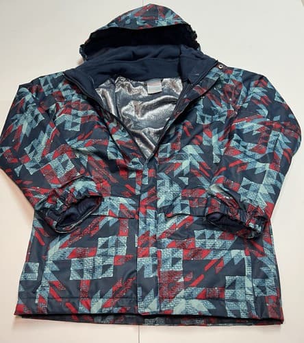 Columbia Youth Interchange Omni-Heat 3-in-1 Ski Jacket, Size L - image 1