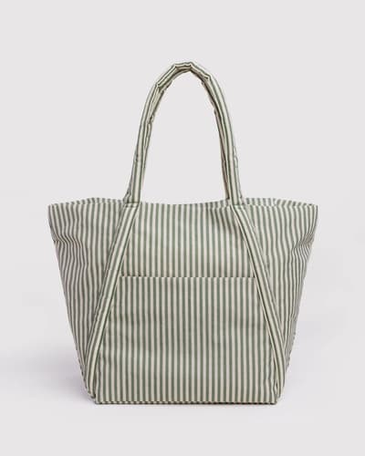 Baggu Cloud Bag in Sage Stripe - image 1