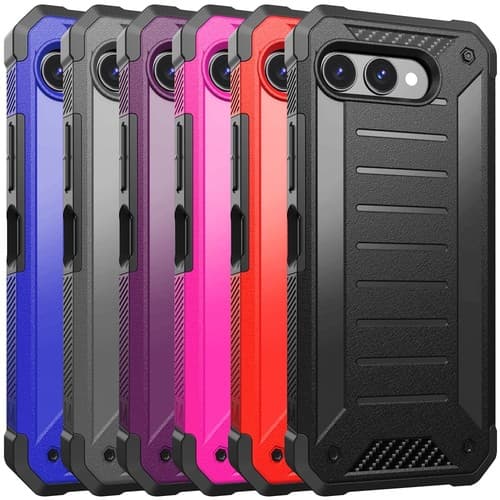 TJS Hybrid Shockproof Phone Case for T-Mobile Revvl 8 - image 1