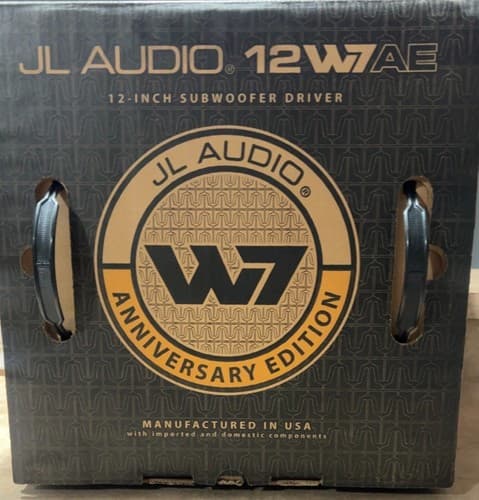 JL Audio 12W7-3AE W7 Series 12" 3-Ohm Car Audio Subwoofer - image 1