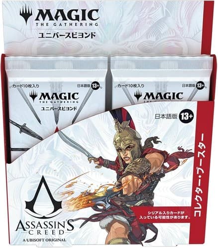 MTG Assassin’s Creed Collector Booster Box Japanese New Sealed - image 1