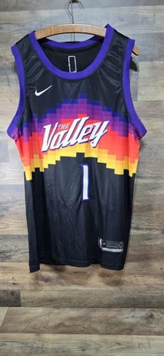 Nike Devin Booker Phoenix Suns Swingman City The Valley Jersey Men’s 48 - image 1