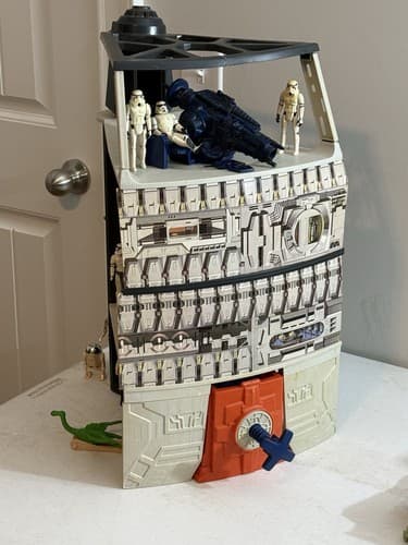 1970's Vintage Kenner Star Wars Death Star Playset with Trash Compactor Monster - image 1