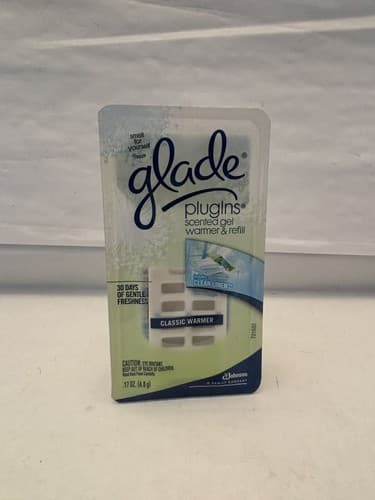 Glade PlugIns Scented Gel Warmer Clean Linen Refill, 0.17 oz - image 1