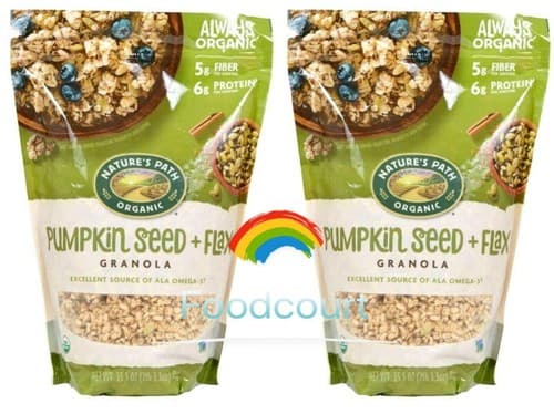 Nature's Path Organic Pumpkin Seed + Flax Granola 35.3 oz (2 Pack) - image 1