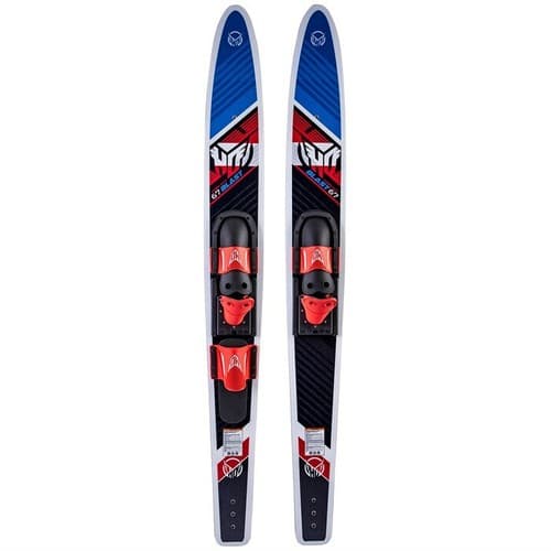 HO SPORTS 59" Blast Combo Waterskis w/ Horseshoe / RTS Bindings - image 1