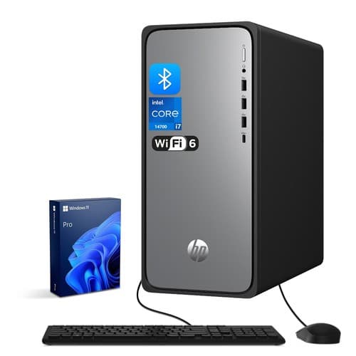 HP OmniDesk Premium Business Desktop, Intel i7-14700, Intel UHD Graphics, Windows 11 Pro - image 1