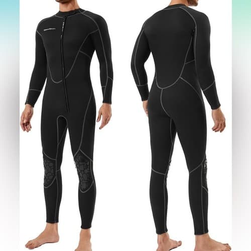 Seaskin Men's Full Wetsuit Size Medium - image 1
