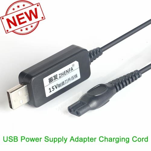 USB Charger Adapter Cord for Philips Norelco AquaTouch Shaver AT811 AT814 AT815 - image 1
