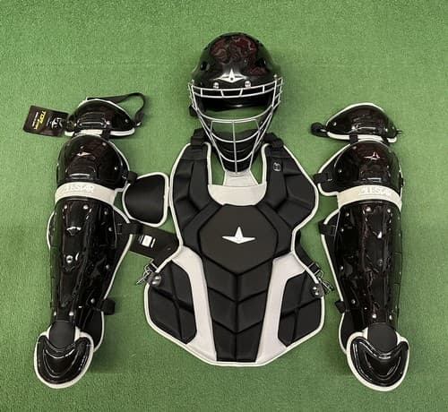 All Star Top Star Intermediate Ages 13-15 Baseball Catcher's Gear Set - Black - image 1