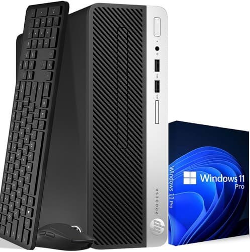 HP ProDesk G4 Small Form Factor Desktop Computer Intel Core i5-8500 32GB RAM 512GB SSD Windows 11 Pro WiFi Bluetooth - image 1