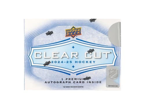 2024/25 UPPER DECK CLEAR CUT HOCKEY HOBBY BOX - image 1