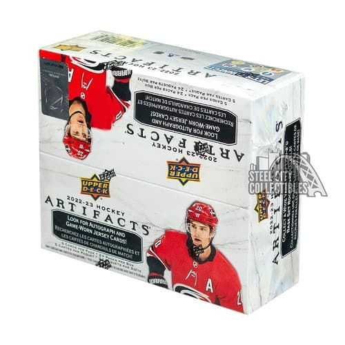Upper Deck 2022-2023 NHL Hockey Artifacts 24-Pack Box - 250 Cards - image 1